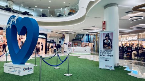 Una de las plazas del CC l'Aljub