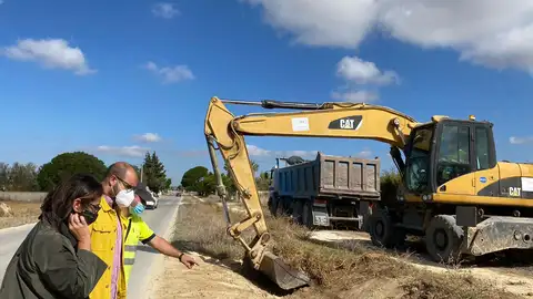 Limpieza del vial Limpieza del vial