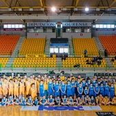 La cantera del Club Ourense Baloncesto arranca los entrenamientos La cantera del Club Ourense Baloncesto arranca los entrenamientos
