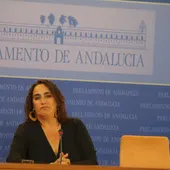 Ángela Aguilera, portavoz de Adelante Andalucía Ángela Aguilera, portavoz de Adelante Andalucía