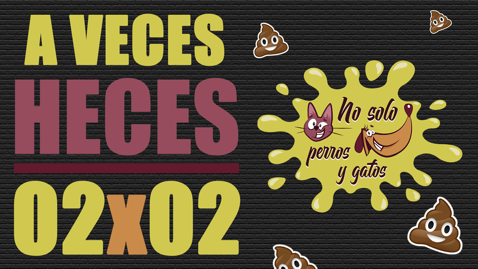 No Solo Perros y Gatos T02P02 | A Veces, Heces: Un Programa de Mier%&a No Solo Perros y Gatos T02P02 | A Veces, Heces: Un Programa de Mier%&a