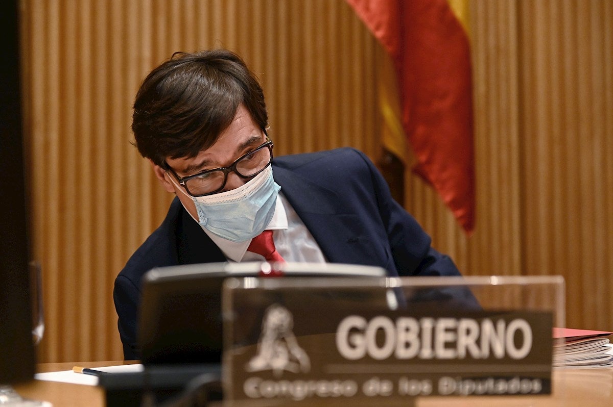Salvador Illa: "Vamos a actuar con toda la contundencia que haga falta, pero proporcionalmente al riesgo que hay" Salvador Illa: "Vamos a actuar con toda la contundencia que haga falta, pero proporcionalmente al riesgo que hay"