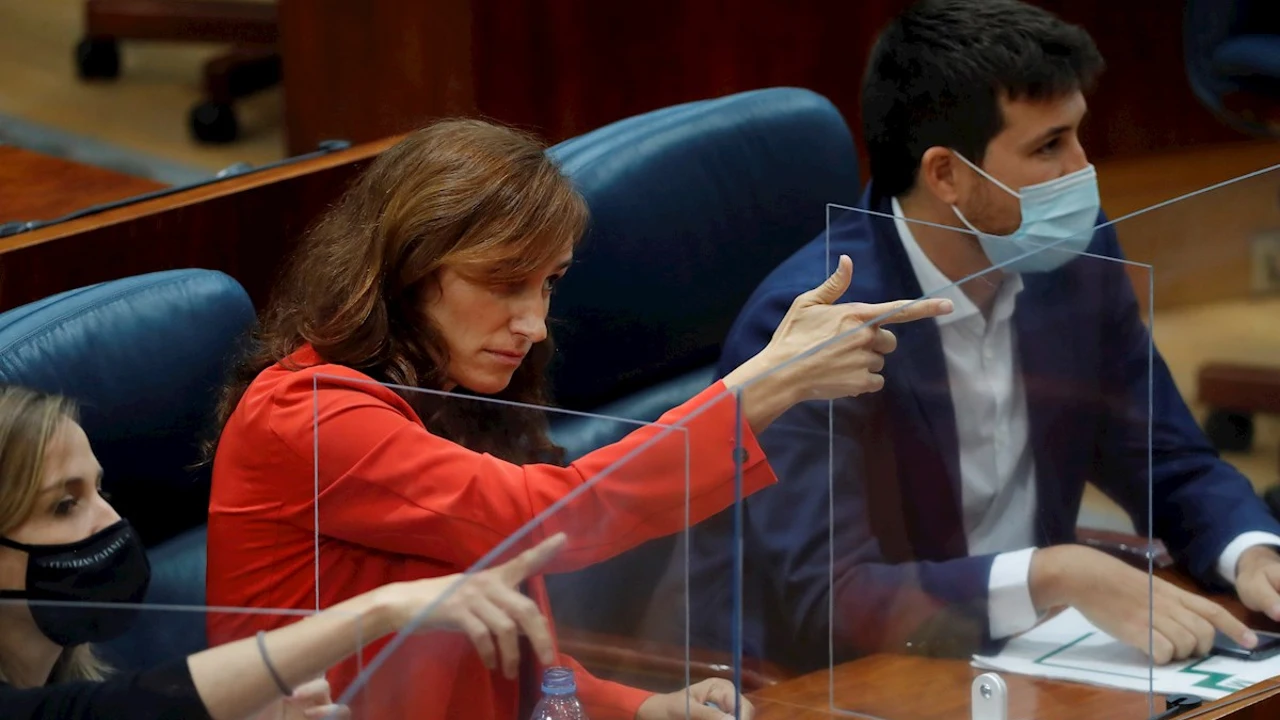 El gesto polémico que ha hecho la diputada de Más Madrid, Mónica García