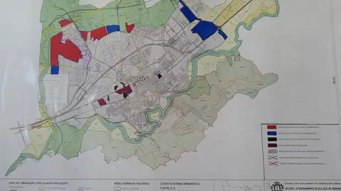 Plano del Plan General de Ordenación Urbana de Alcalá de Henares Plano del Plan General de Ordenación Urbana de Alcalá de Henares