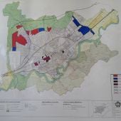 Plano del Plan General de Ordenación Urbana de Alcalá de Henares