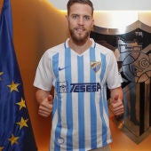 Iván Calero, jugador del Málaga CF