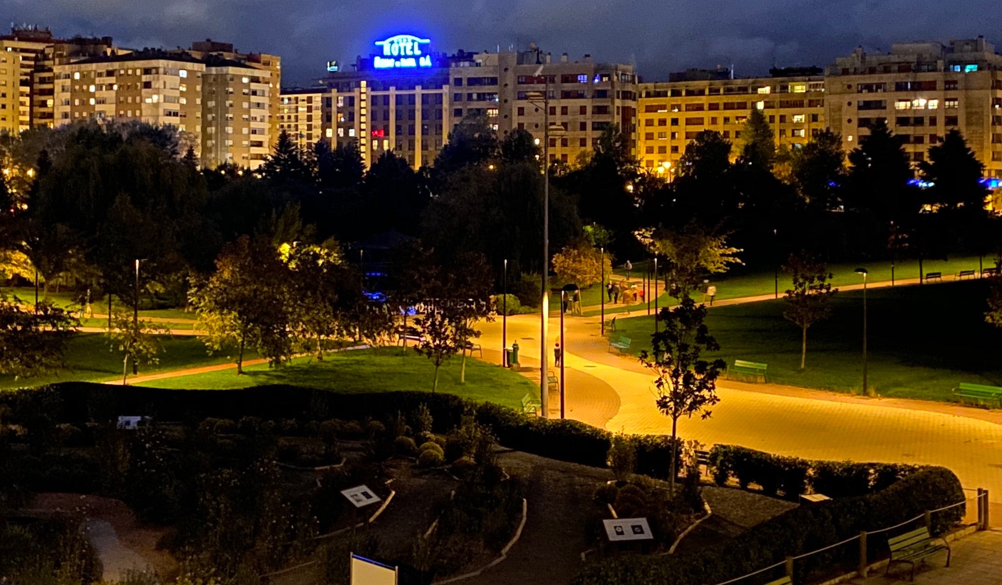 La contaminación lumínica de Pamplona y el Osiris Rex La contaminación lumínica de Pamplona y el Osiris Rex
