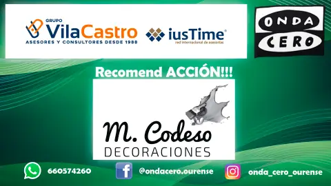Recomend ACCION!!! con M Codeso Decoración Recomend ACCION!!! con M Codeso Decoración