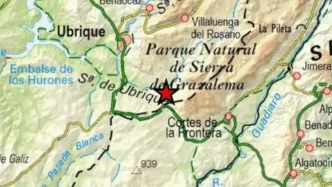 Registrado terremoto de magnitud 4.1 en Ubrique Registrado terremoto de magnitud 4.1 en Ubrique