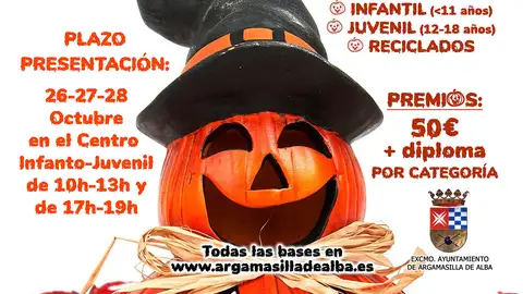 Concurso de Calabazas Halloween en Argamasilla