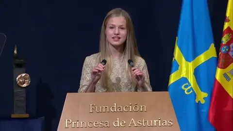Vídeo Discurso completo de la Princesa Leonor en los Premios Princesa de Asturias 2020 Vídeo Discurso completo de la Princesa Leonor en los Premios Princesa de Asturias 2020
