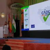 La presidenta de la Diputación de Cádiz, Irene García La presidenta de la Diputación de Cádiz, Irene García