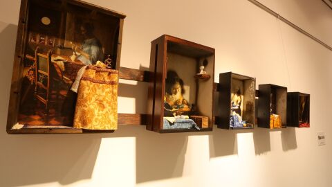 Una parte de la exposici&oacute;n