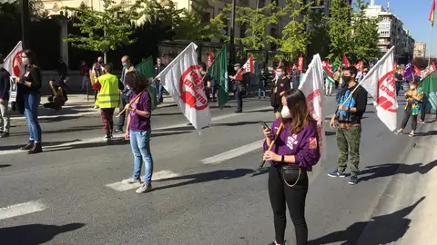 Universitarios se movilizan ante la suspensión de las clases MOVILIZACIÓN