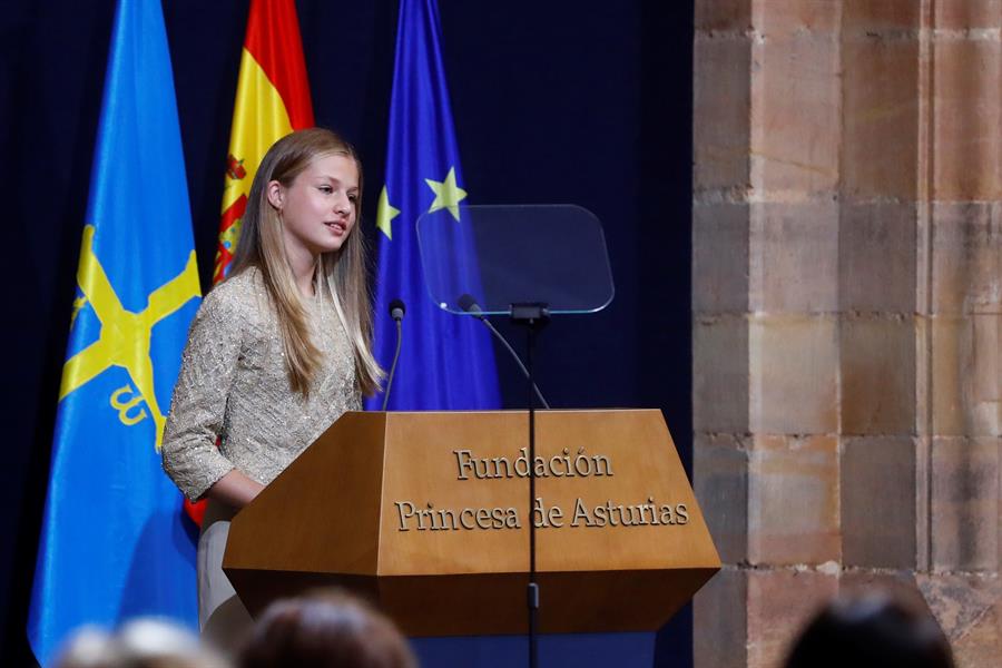 El discurso de Leonor en los Premios Princesa de Asturias: "Un año después, todo ha cambiado mucho" El discurso de Leonor en los Premios Princesa de Asturias: "Un año después, todo ha cambiado mucho"