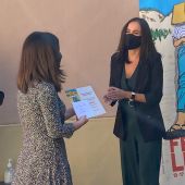 Instantes de la entrega de los premios