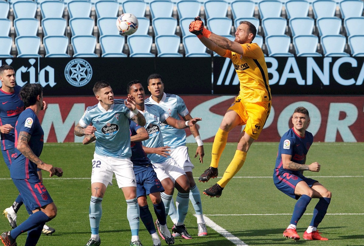 El Atlético logra una trabajada victoria frente al Celta El Atlético logra una trabajada victoria frente al Celta