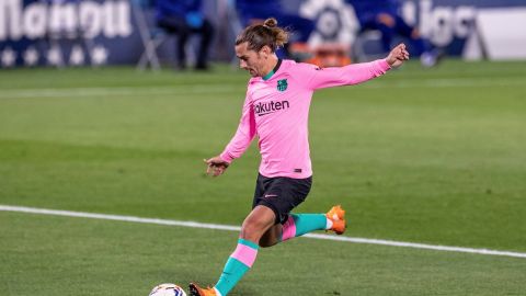 El centrocampista franc&eacute;s del Barcelona Antoine Griezmann