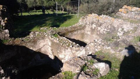 Yacimiento romano de Sierra Aznar