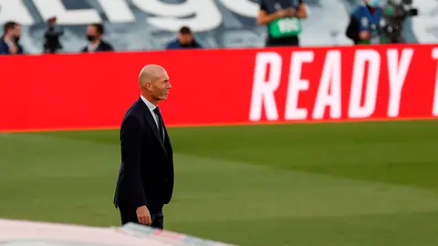 Zinedine Zidane, durante un partido del Real Madrid Zinedine Zidane, durante un partido del Real Madrid