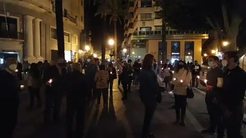 Un momento de la concentración Un momento de la concentración