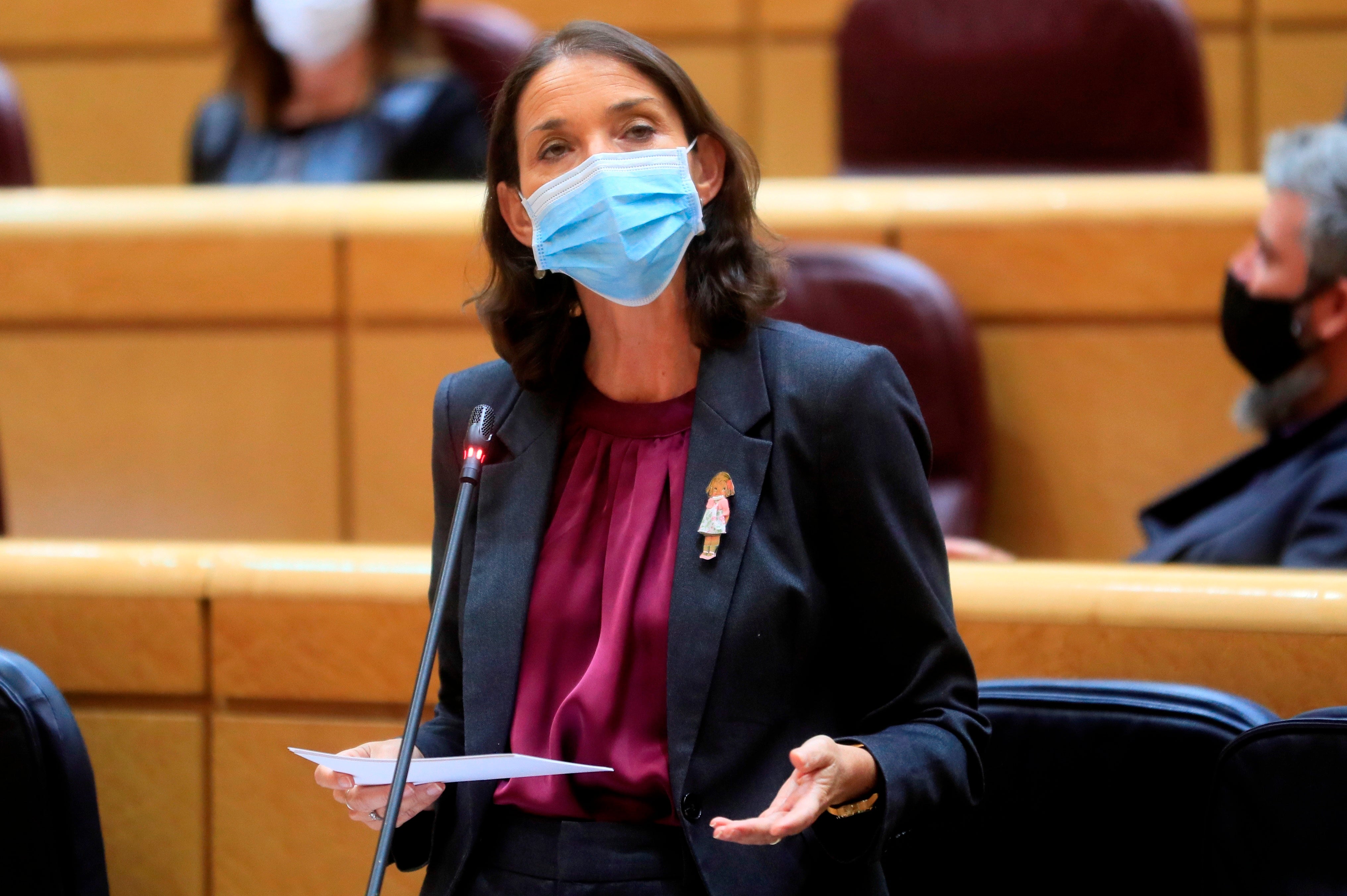 Reyes Maroto aboga por que el "espectáculo maravilloso" del volcán de La Palma sirva de "reclamo" turístico Reyes Maroto aboga por que el "espectáculo maravilloso" del volcán de La Palma sirva de "reclamo" turístico