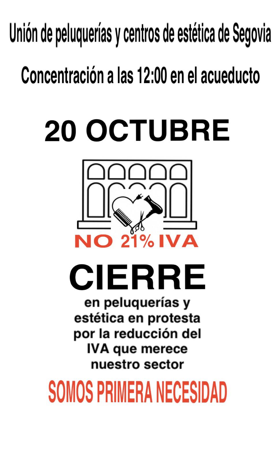 Peluquerías y centros de estética piden que les bajen el IVA para afrontar la pandemia Peluquerías y centros de estética piden que les bajen el IVA para afrontar la pandemia