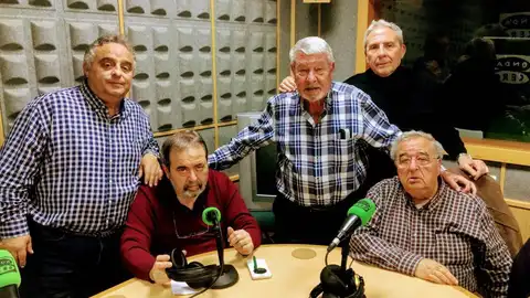 El Grupo Gastronómico Gaditano, durante una grabación en Onda Cero El Grupo Gastronómico Gaditano, durante una grabación en Onda Cero