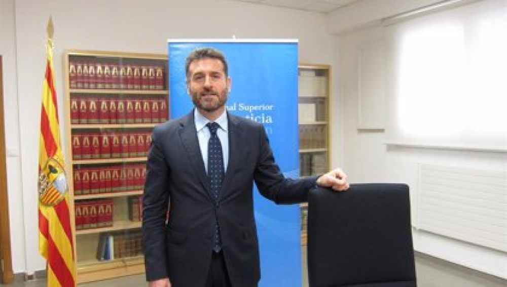 Manuel Bellido, presidente del Tribunal Superior de Justicia de Aragón