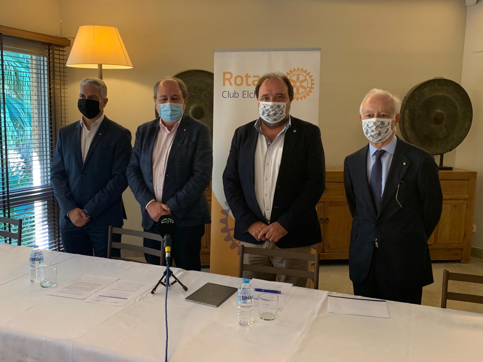 Los rotarios de Elche ofrecen apoyo a la UMH en la investigación sobre el covid-19 y las aguas residuales Los rotarios de Elche ofrecen apoyo a la UMH en la investigación sobre el covid-19 y las aguas residuales