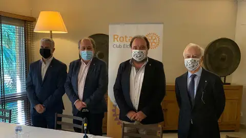 Presidentes rotarios salientes y entrantes de Elche 2020 Presidentes rotarios salientes y entrantes de Elche 2020