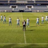Presentación de jugadores del MálagaCF