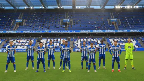 Once titular Deportivo ante Salamanca Once Deportivo