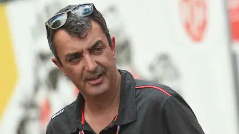 Javier Guillén, director de la Vuelta. Javier Guillén, director de la Vuelta.