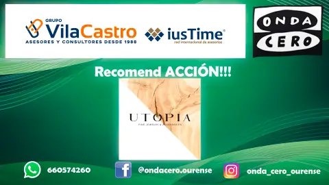 Recomend ACCION!!! con Utopía Recomend ACCION!!! con Utopía