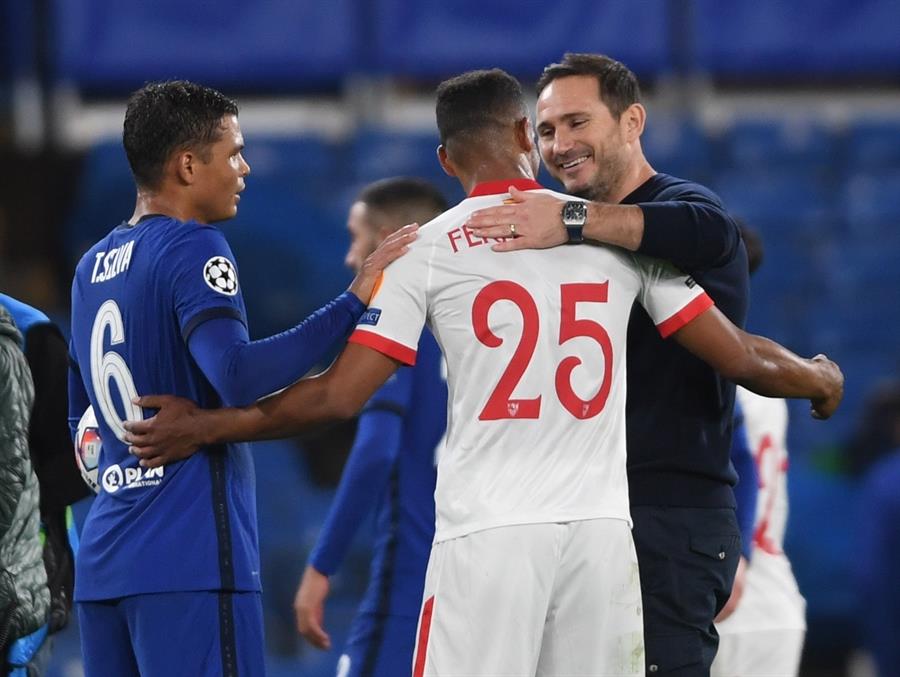 El respeto y las ganas de puntuar llevan a Sevilla y Chelsea a firmar tablas en Stamford Bridge El respeto y las ganas de puntuar llevan a Sevilla y Chelsea a firmar tablas en Stamford Bridge