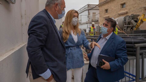 Responsables municipales visitan las obras