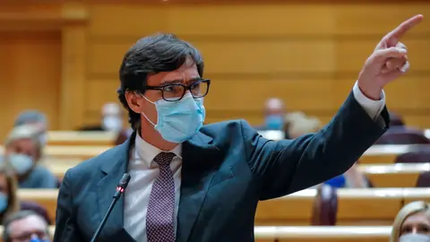 El ministro de Sanidad Salvador Illa El ministro de Sanidad Salvador Illa