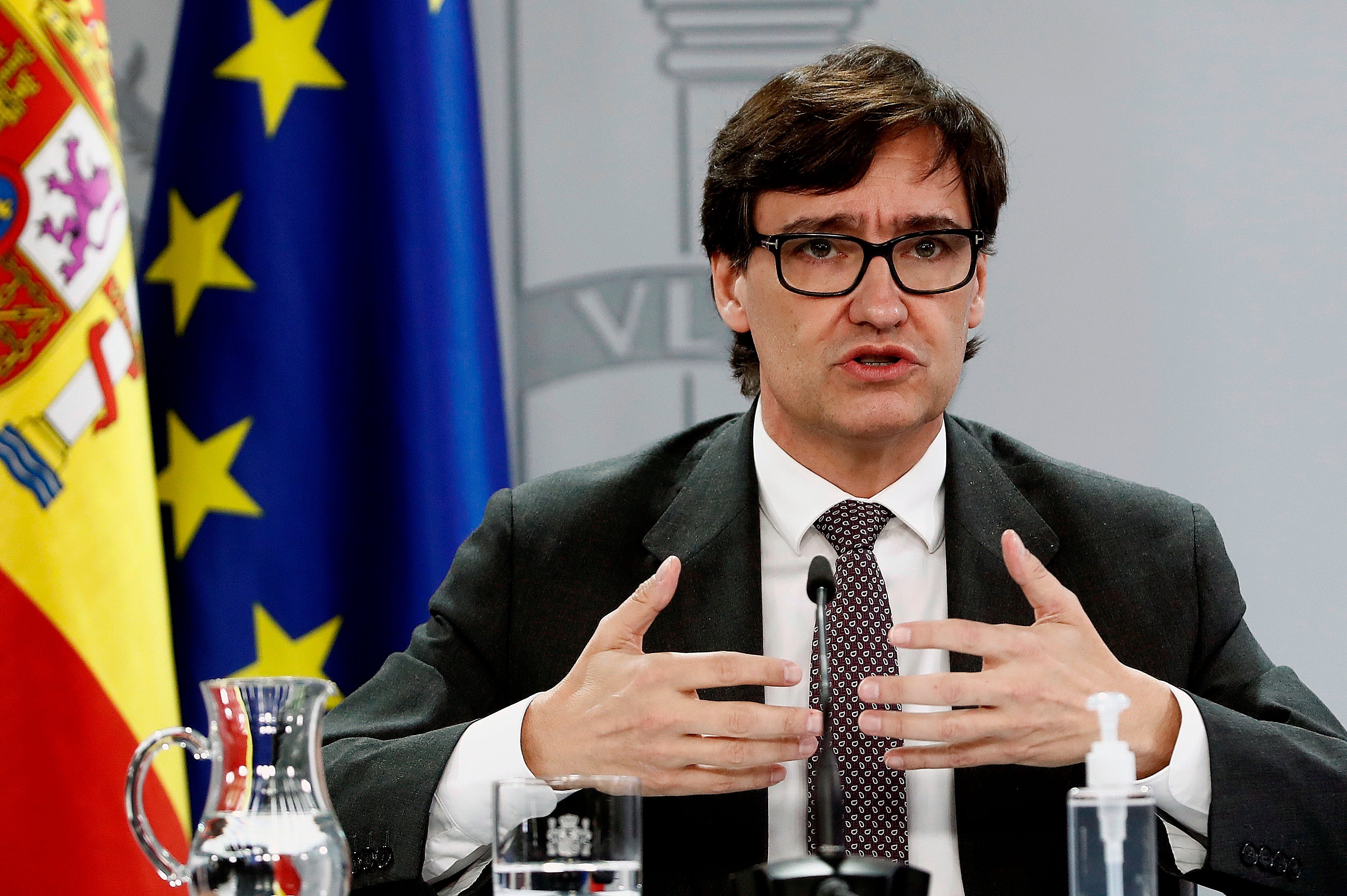 Illa pide al PP aclarar si apoyaría o no en el Congreso el estado de alarma para aplicar un toque de queda Illa pide al PP aclarar si apoyaría o no en el Congreso el estado de alarma para aplicar un toque de queda