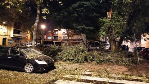 Destrozos tormenta Alcal&aacute; de Henares