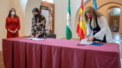 Instantes de la firma