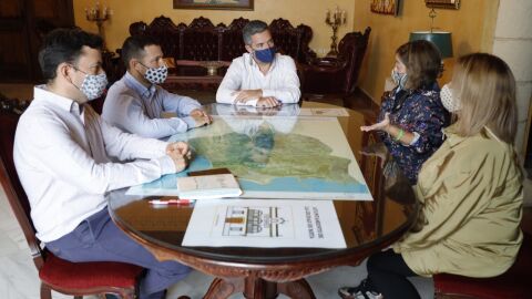 Instantes de la reuni&oacute;n