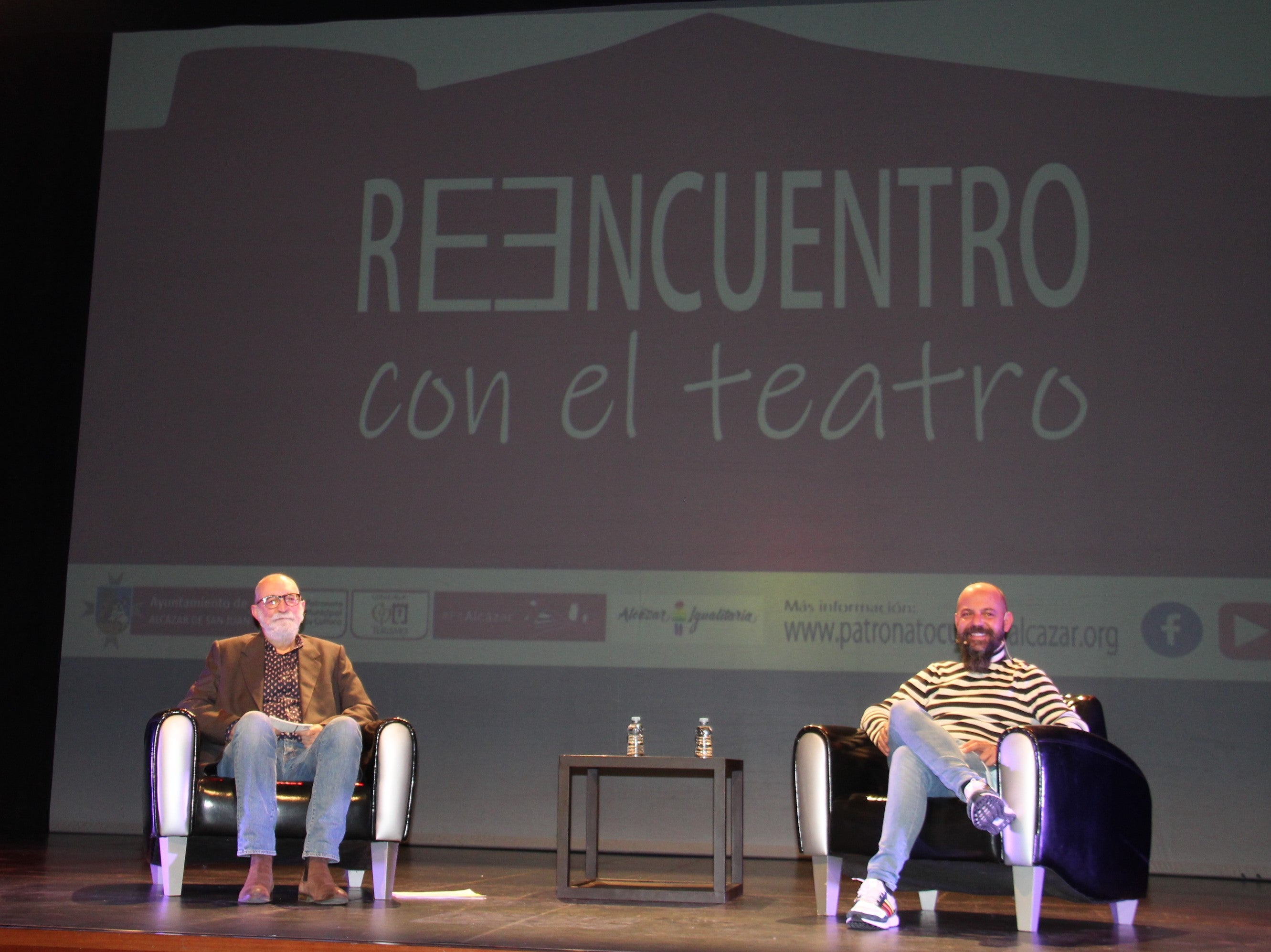 Reencuentro con el teatro tras meses sin representaciones en el Auditorio Municipal Reencuentro con el teatro tras meses sin representaciones en el Auditorio Municipal