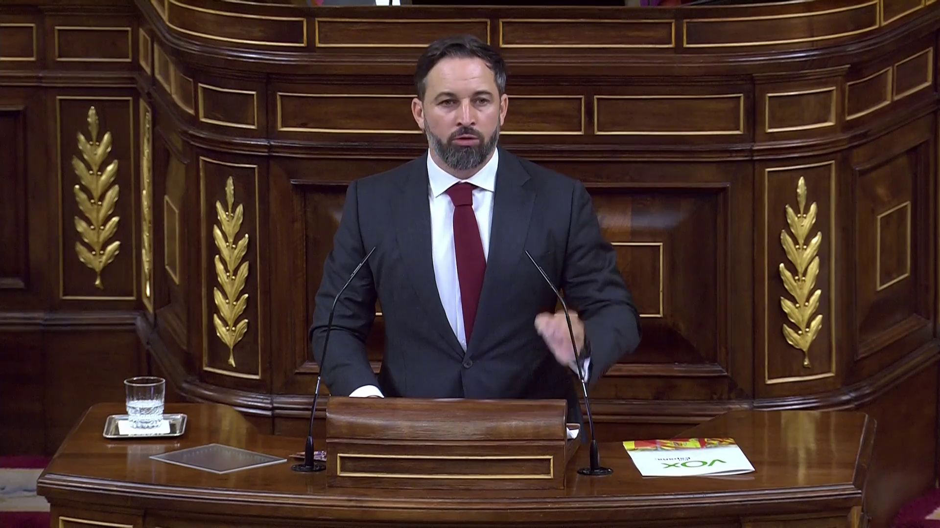 Santiago Abascal asegura que Sánchez es un "mentiroso sin escrúpulos" y su Gobierno una "mafia" Santiago Abascal asegura que Sánchez es un "mentiroso sin escrúpulos" y su Gobierno una "mafia"
