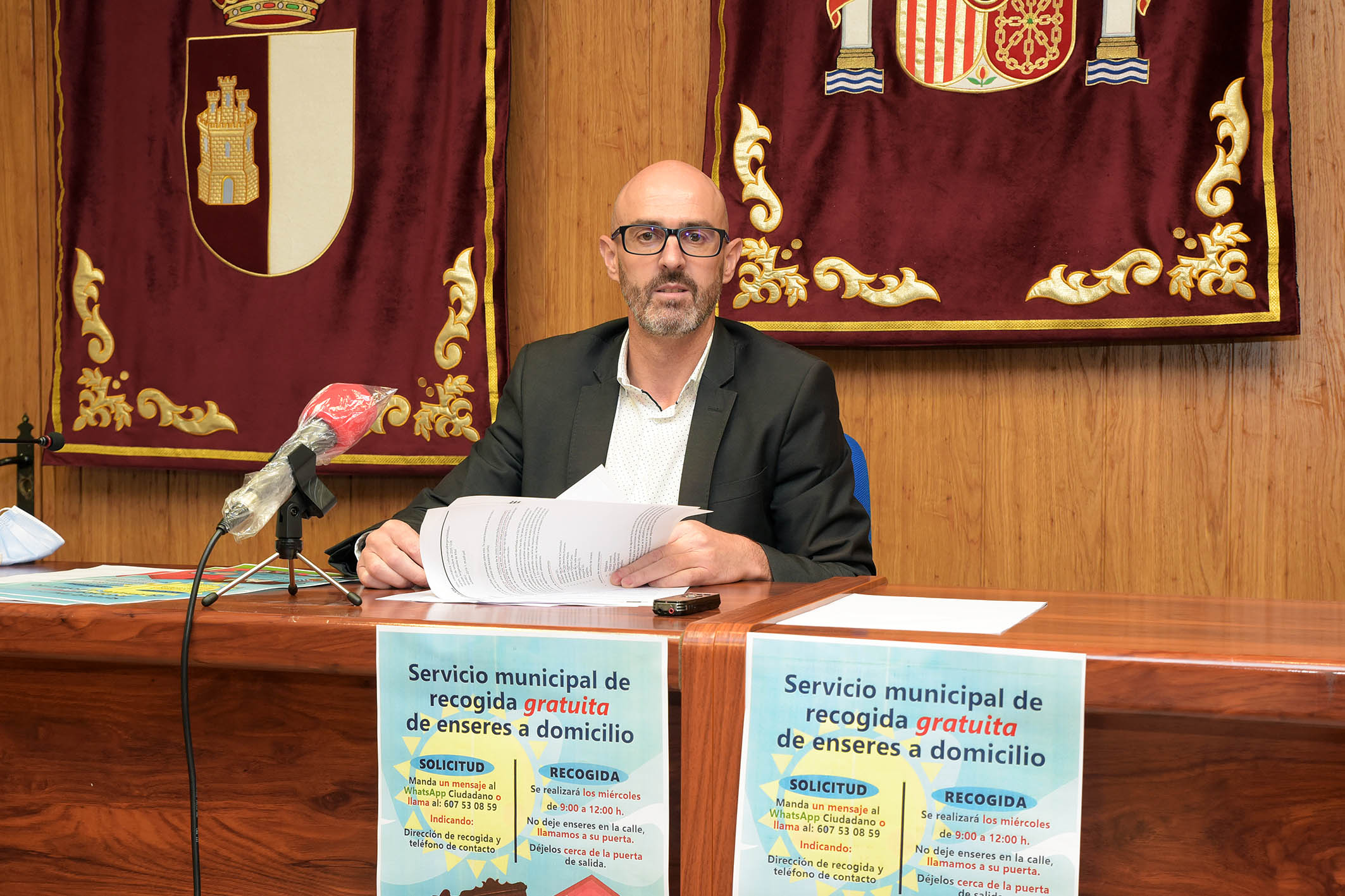 El Ayuntamiento de Argamasilla de Alba pone en marcha el servicio de recogida gratuita de enseres a domicilio El Ayuntamiento de Argamasilla de Alba pone en marcha el servicio de recogida gratuita de enseres a domicilio
