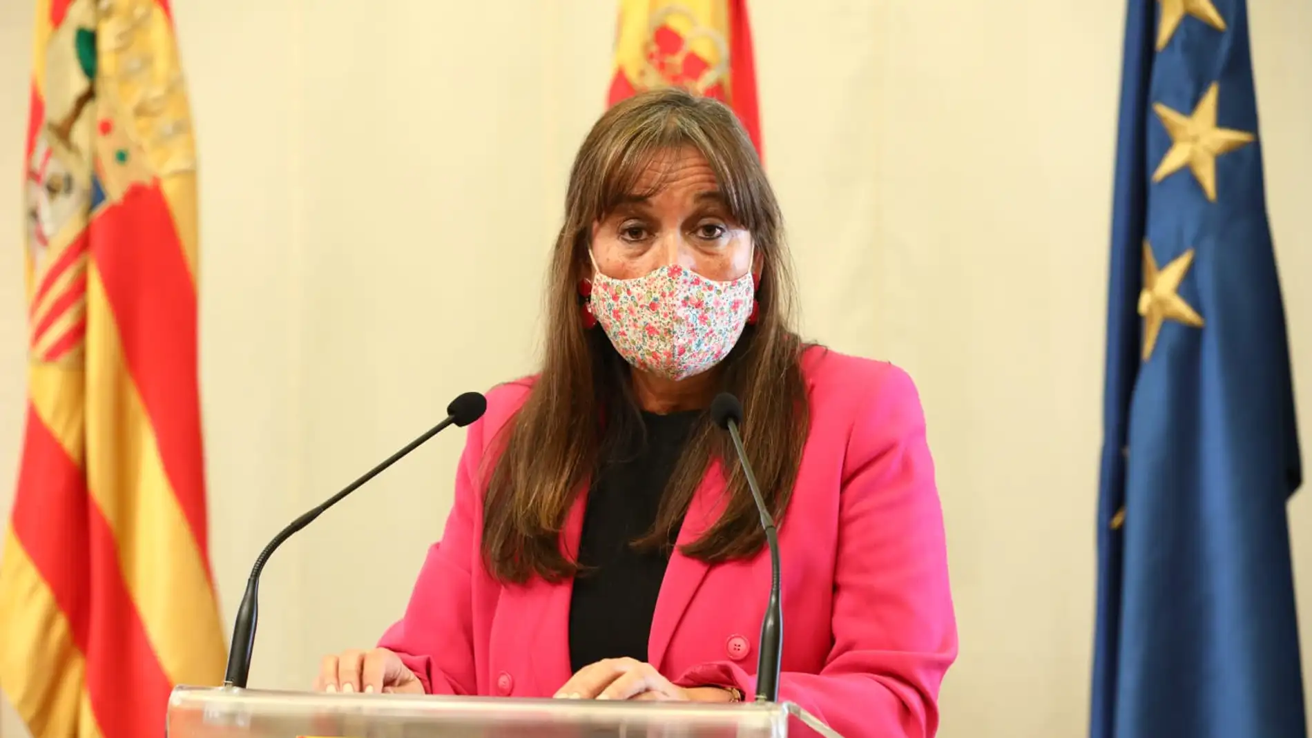 Sira Repolles, consejera de Sanidad del Gobierno de Aragón