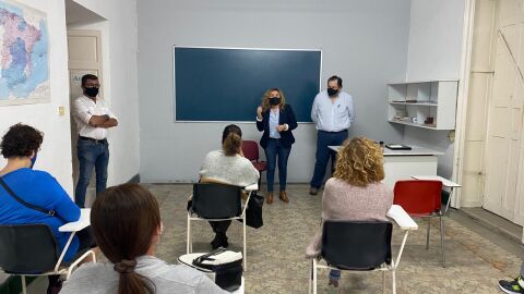 Instantes de la celebraci&oacute;n del curso