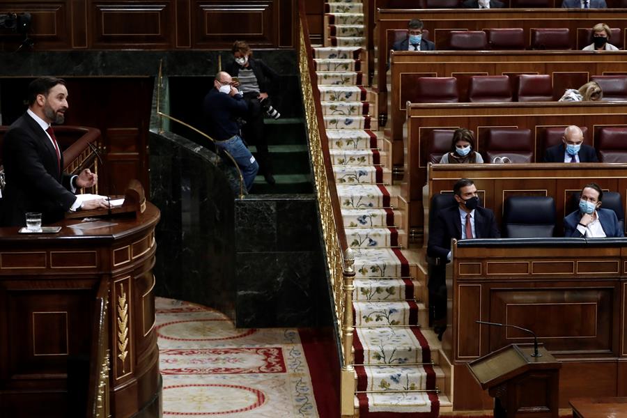 Tertulia: La primera sesión de la moción de censura de Vox, a debate Tertulia: La primera sesión de la moción de censura de Vox, a debate