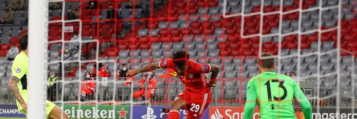 El Atlético cae goleado en su debut tras una lección de fútbol del Bayern y Coman El Atlético cae goleado en su debut tras una lección de fútbol del Bayern y Coman