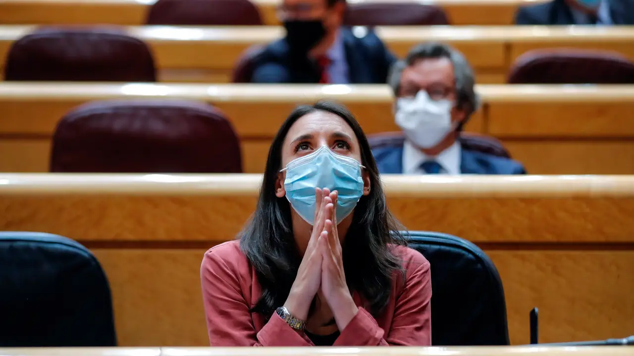 Irene Montero en el Senado Irene Montero en el Senado
